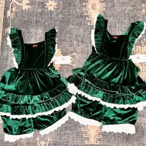 Bums & Roses Christmas tunic set